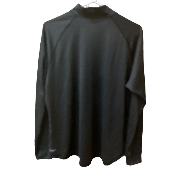 Reebok Men’s Lightweight 1/4‎ Zip Black Sz XL - Picture 2 of 3